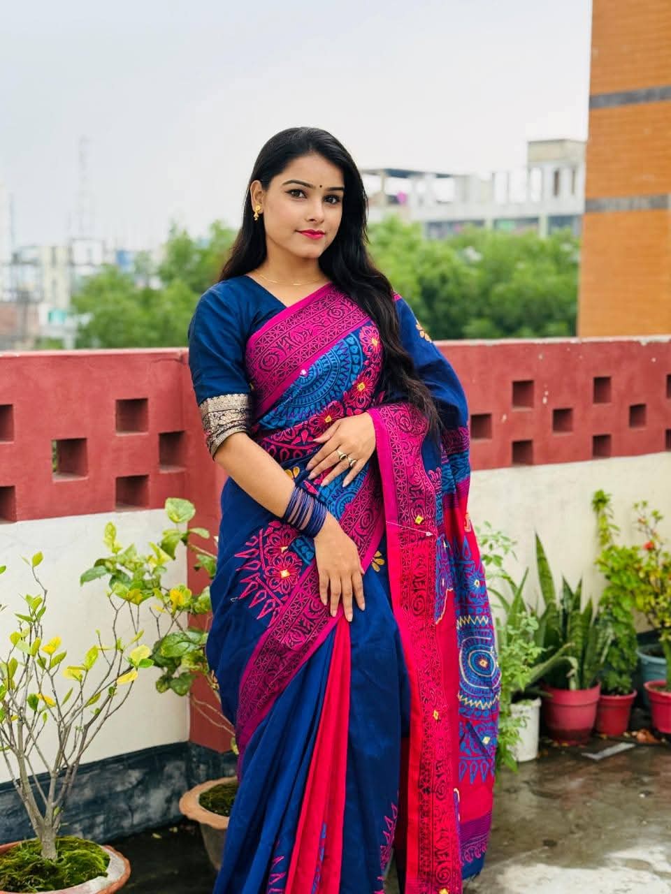 Dhupiyan Silk Saree